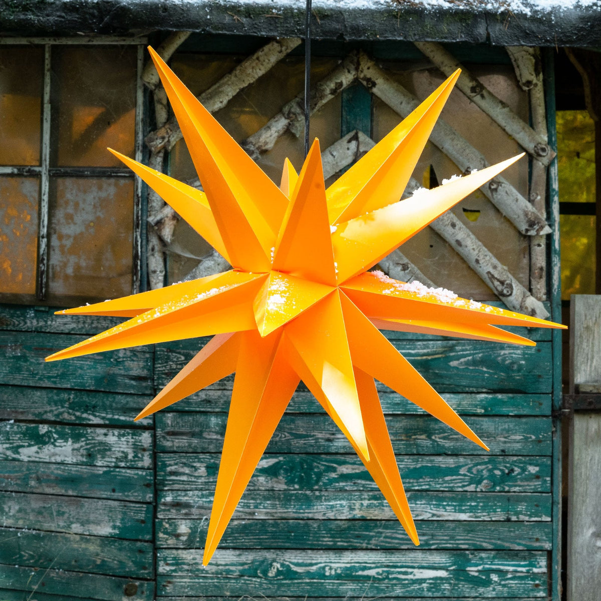 Adventsstjerne XXL Ø80 cm 18 takker IP44 utendørs - STERNTALER