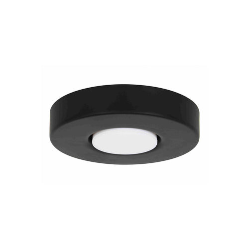 Akmani lyskilde-sett for takvifte svart GX53 Ø20 cm forfra