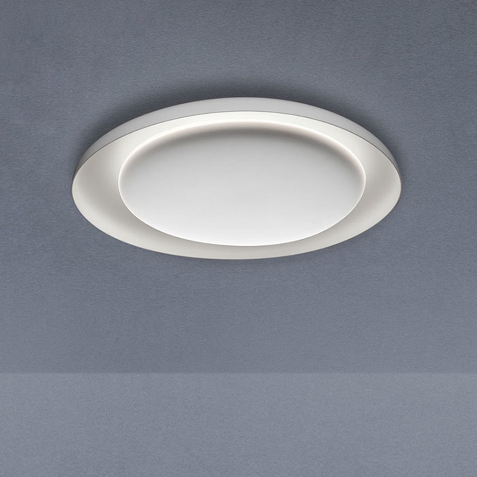 Bahia Mini LED taklampe dimbar hvit 55 cm fra Foscarini forfra