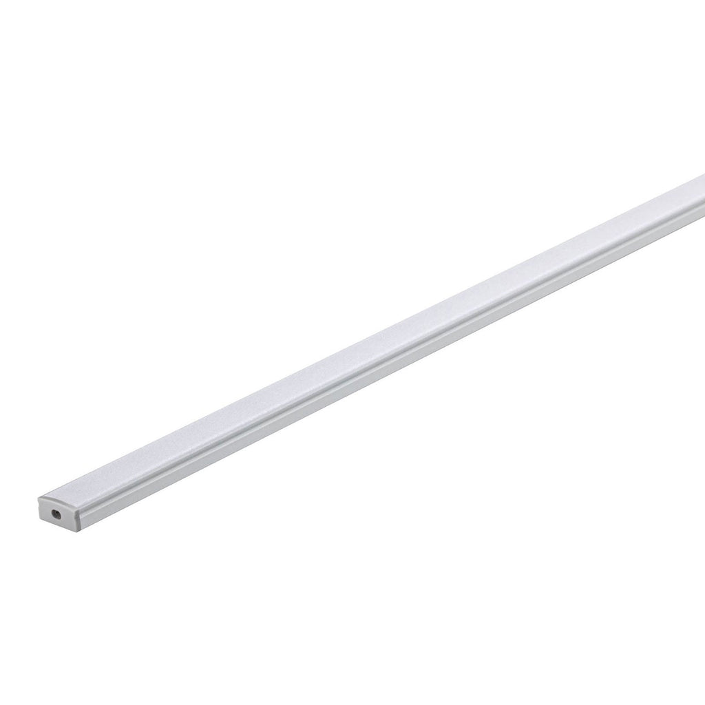 Base aluminiumprofil for LED-stripe hvit 100 cm - Paulmann forfra