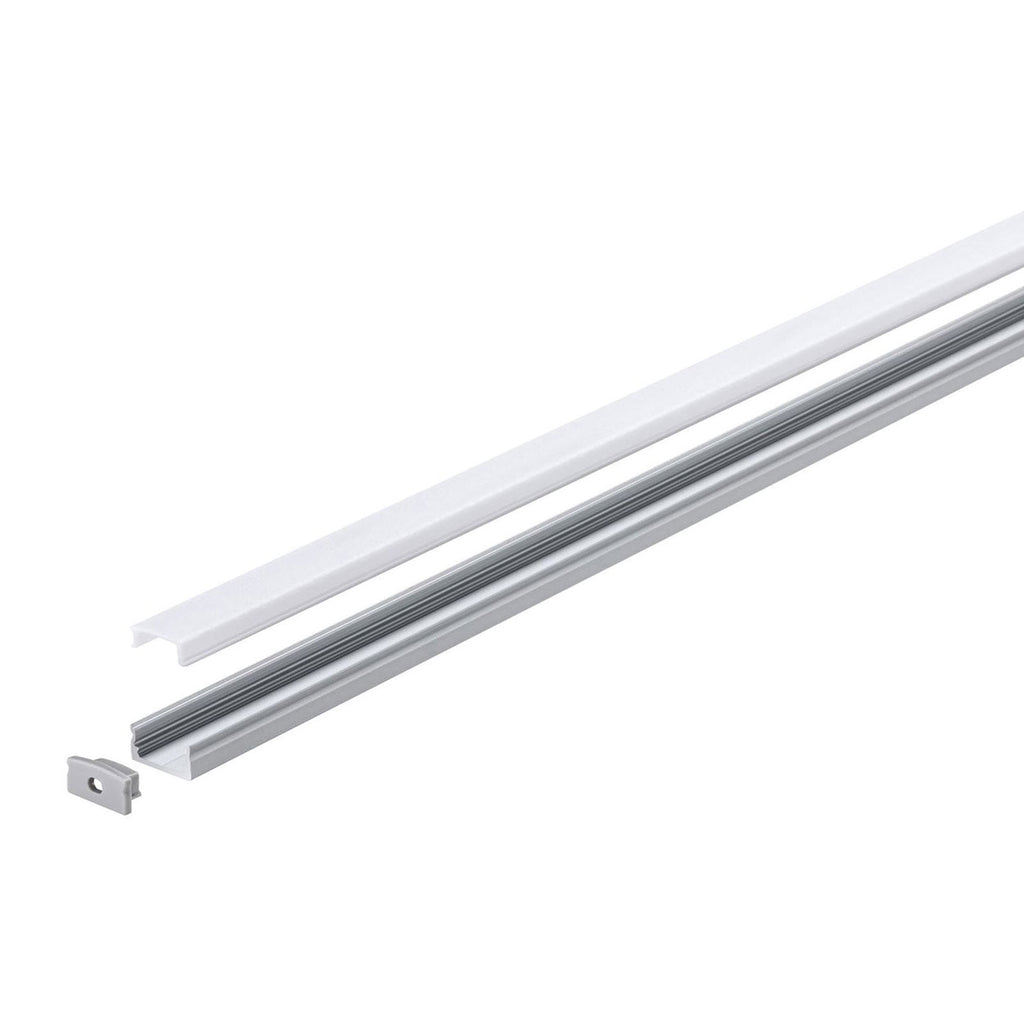 Montert Base aluminiumprofil for LED-stripe hvit 100 cm - Paulmann i bruk