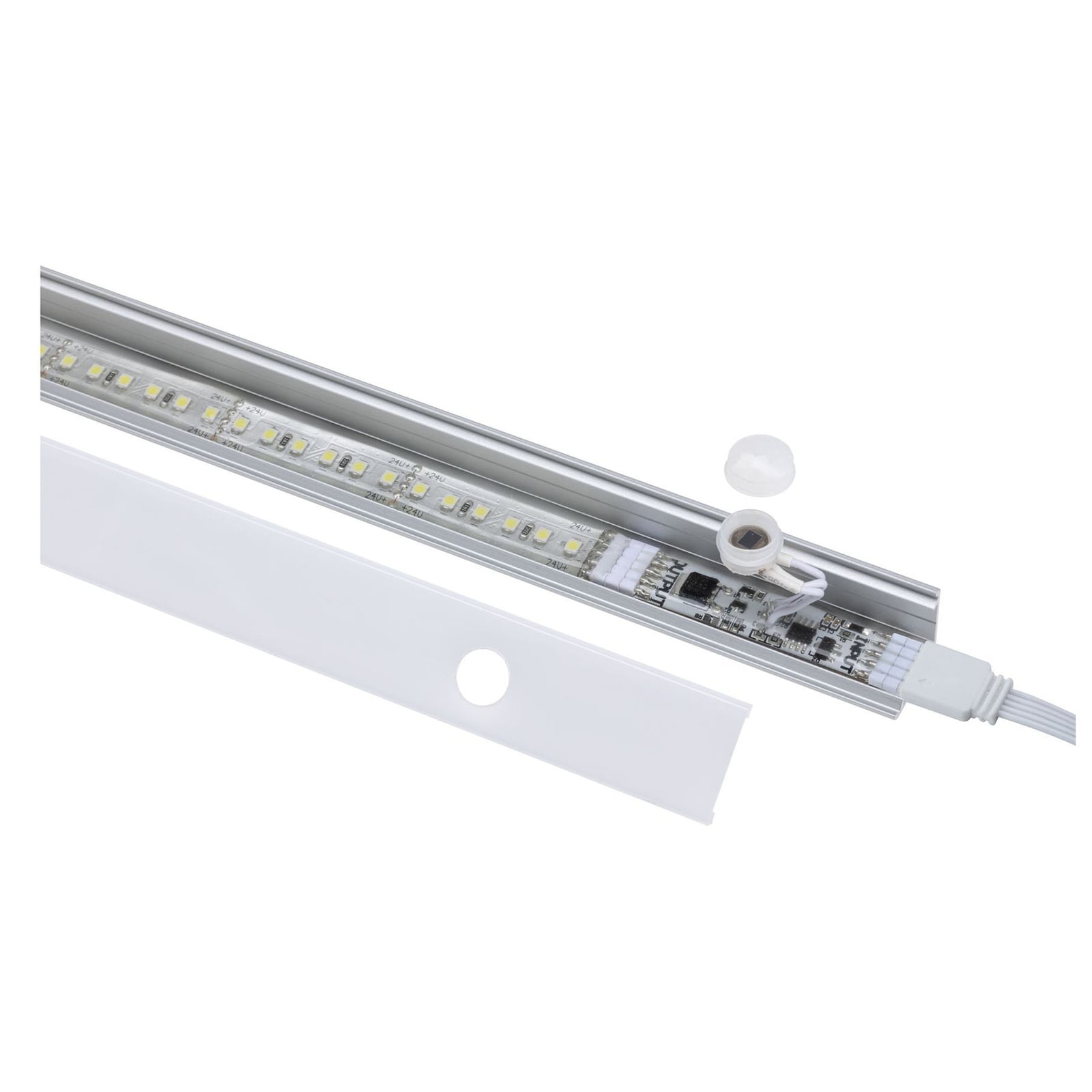 Bevegelses- og lyssensor for LED-profiler 24V maks 144W - Paulmann bakside