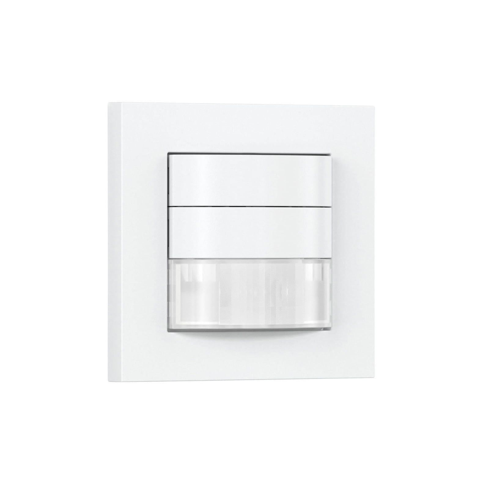 Bevegelsessensor IR 180 COM1 innfelt 180° hvit IP20 forfra