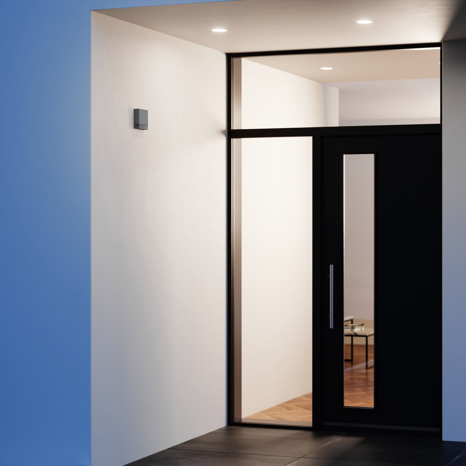 Bakside av Bevegelsessensor IS 180 digi smart Bluetooth antrasitt IP54