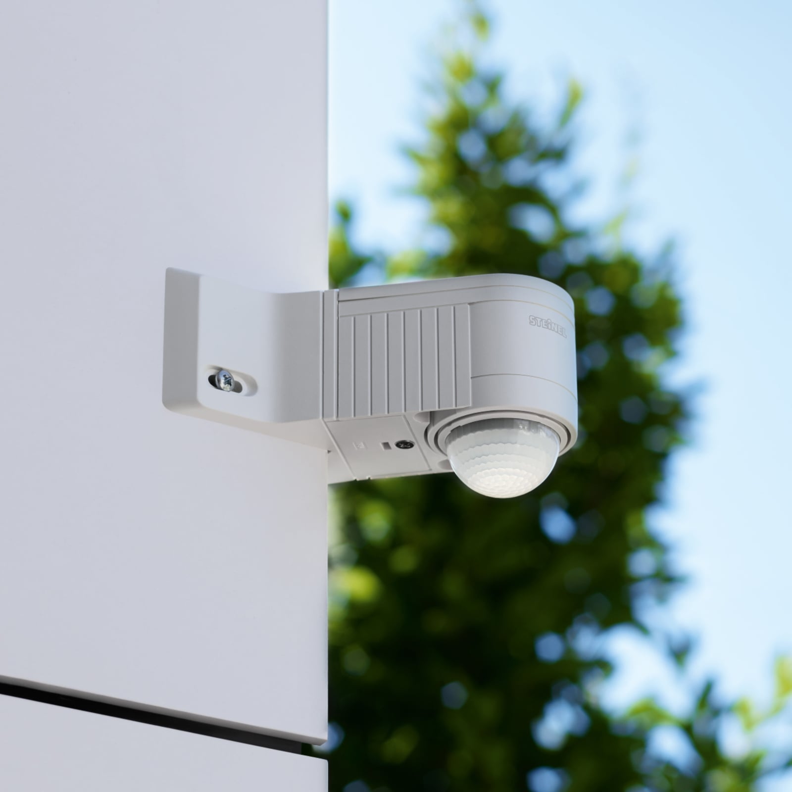 Bevegelsessensor IS 240 DUO 240° IP54 hvit forfra