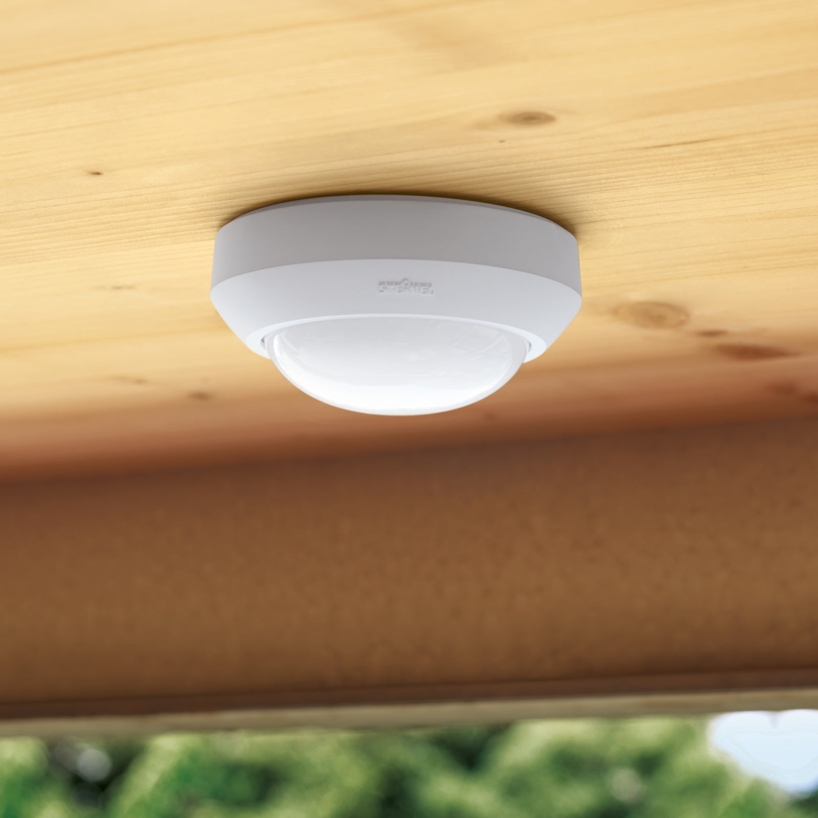 Bevegelsessensor IS 360-3 360° hvit IP54 bakside
