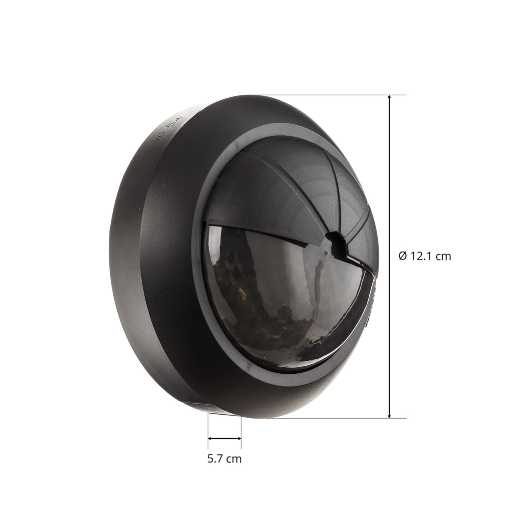 Bevegelsessensor IS 360-3 360° IP54 svart - STEINEL i bruk
