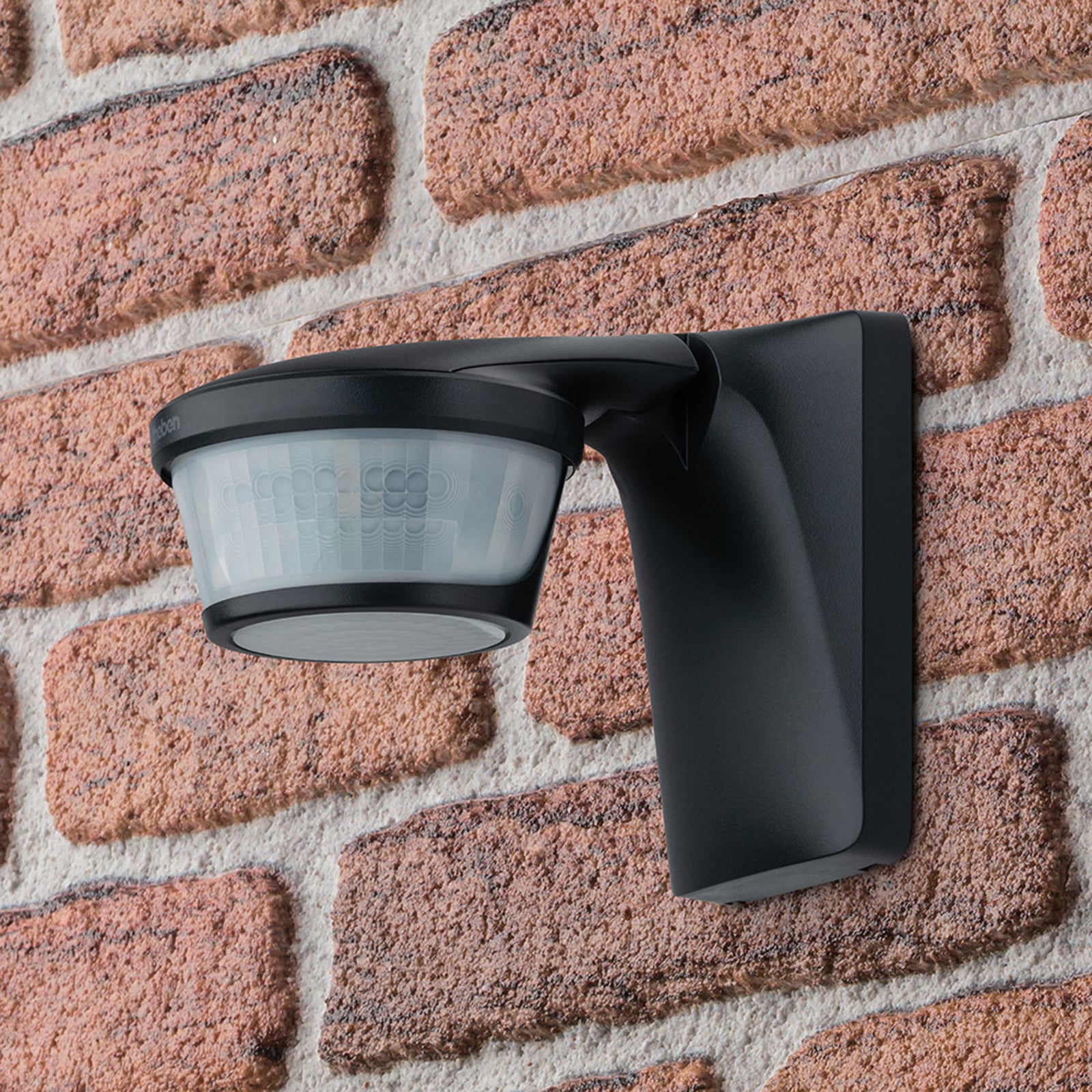 Bevegelsessensor theLuxa P220 PIR svart IP55 forfra