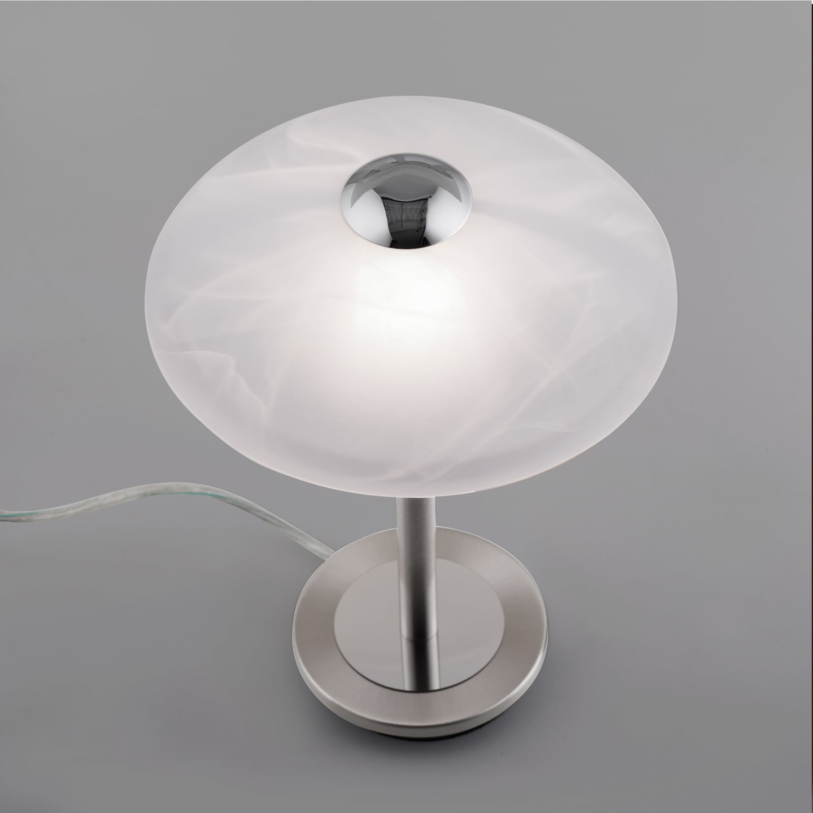 Bordlampe Enova opalglass berøringsdimmer G9 med berøringsdimmer
