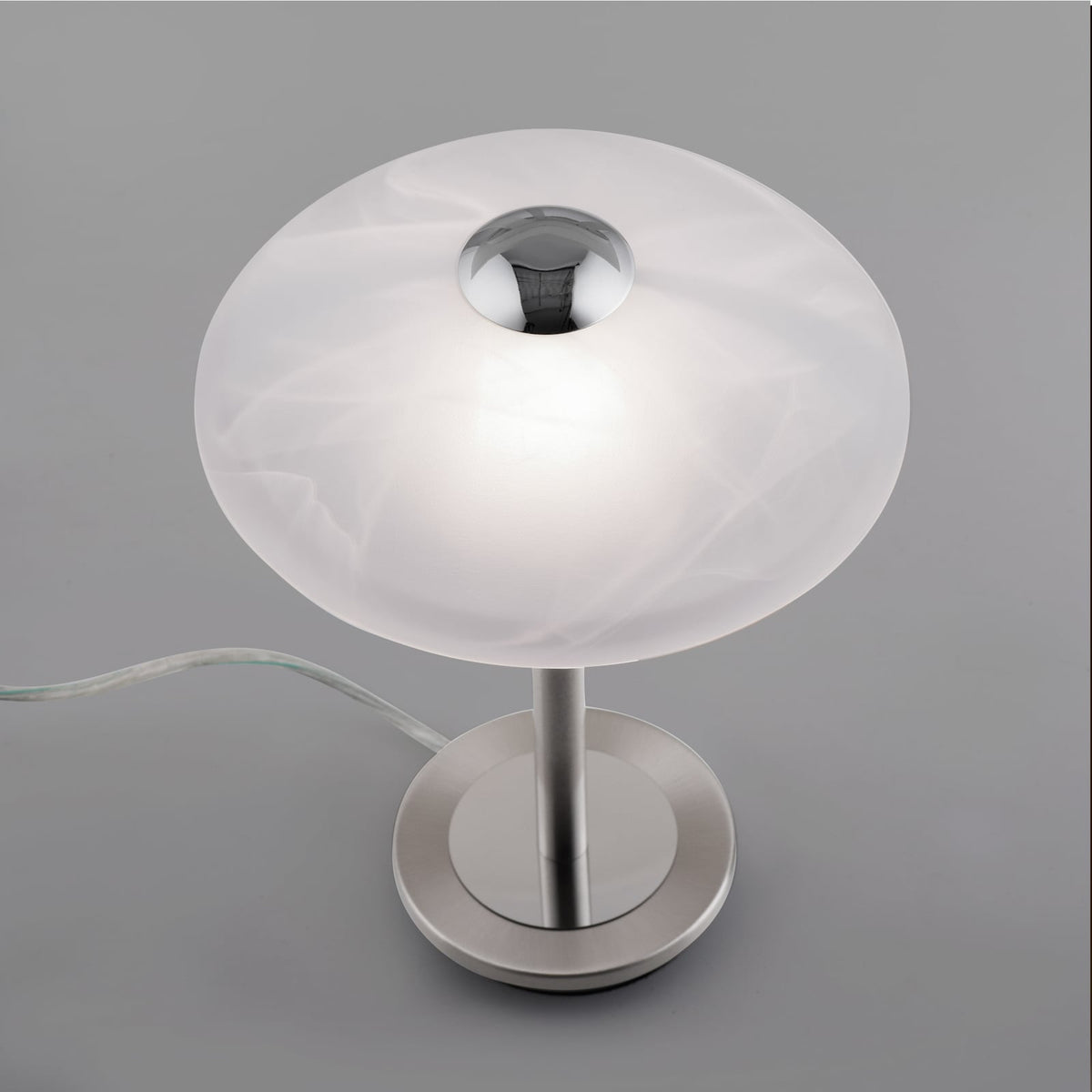 Bordlampe Enova opalglass berøringsdimmer G9 med berøringsdimmer