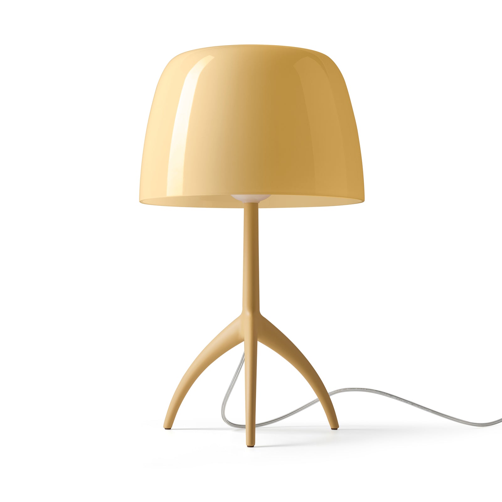 Bordlampe Lumiere Nuances piccola dimbar glass sand forfra