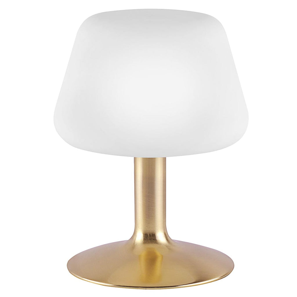 Bordlampe Till dimbar glass matt messing 20 cm forfra