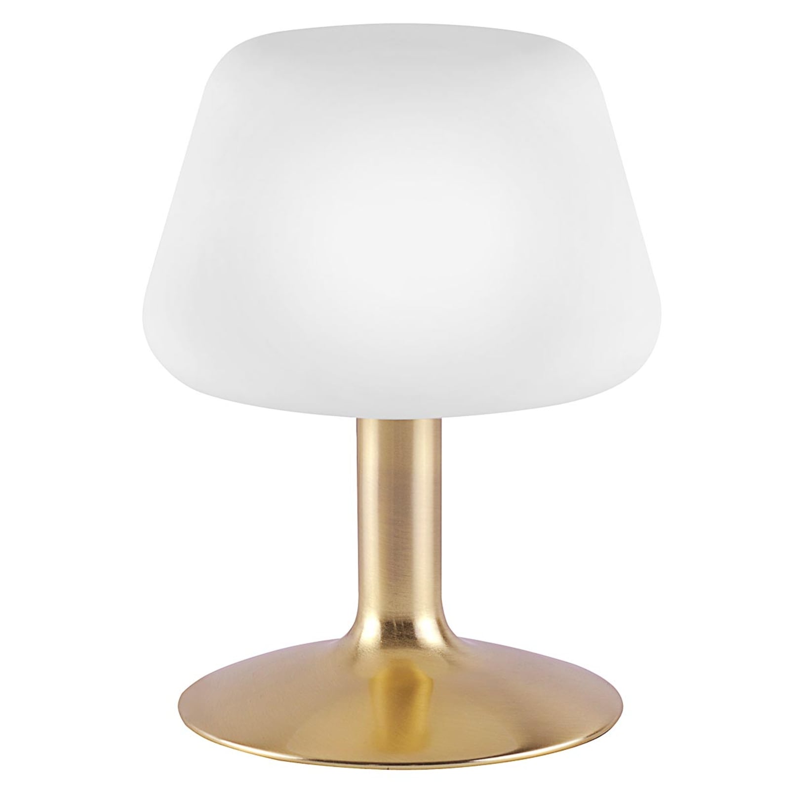 Bordlampe Till dimbar glass matt messing 20 cm forfra