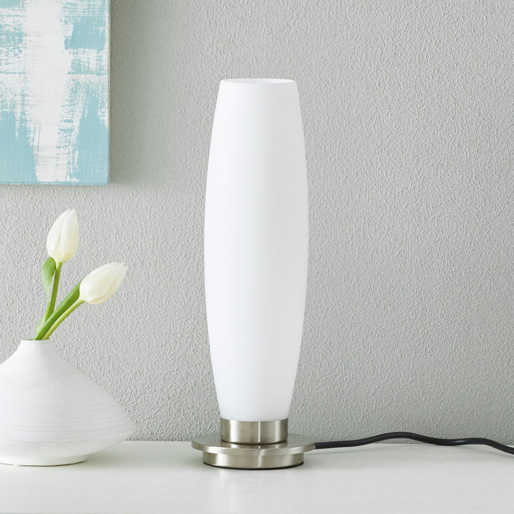 Bordlampe Tyra glass dimbar G9 bakside