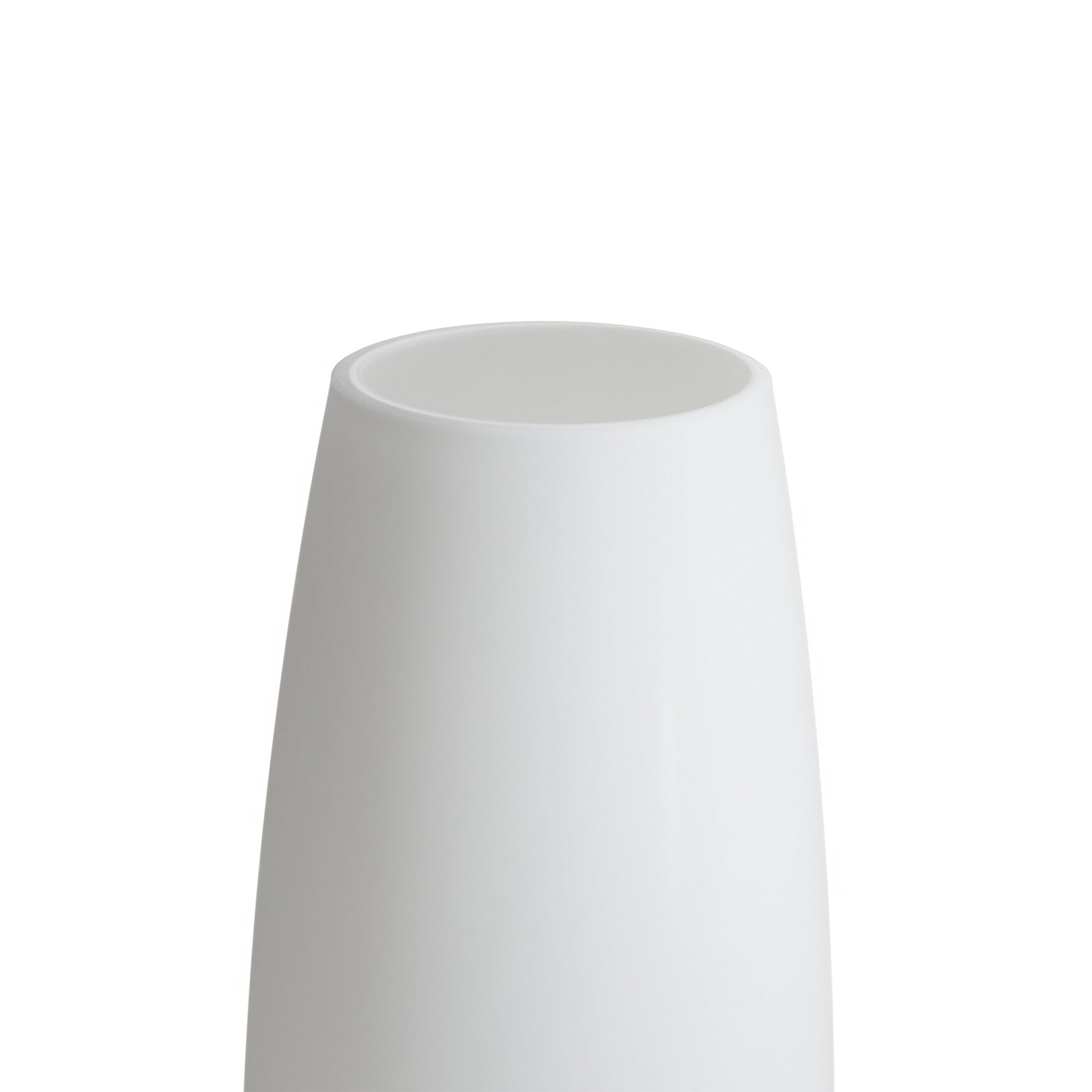 Bordlampe Tyra glass dimbar G9 montert i stue