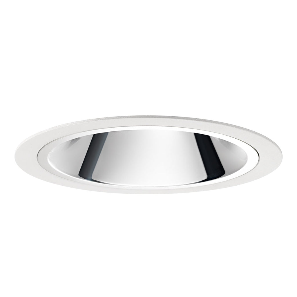 Bakside av Centro XL LED innbyggingsspot hvit Ø17 cm
