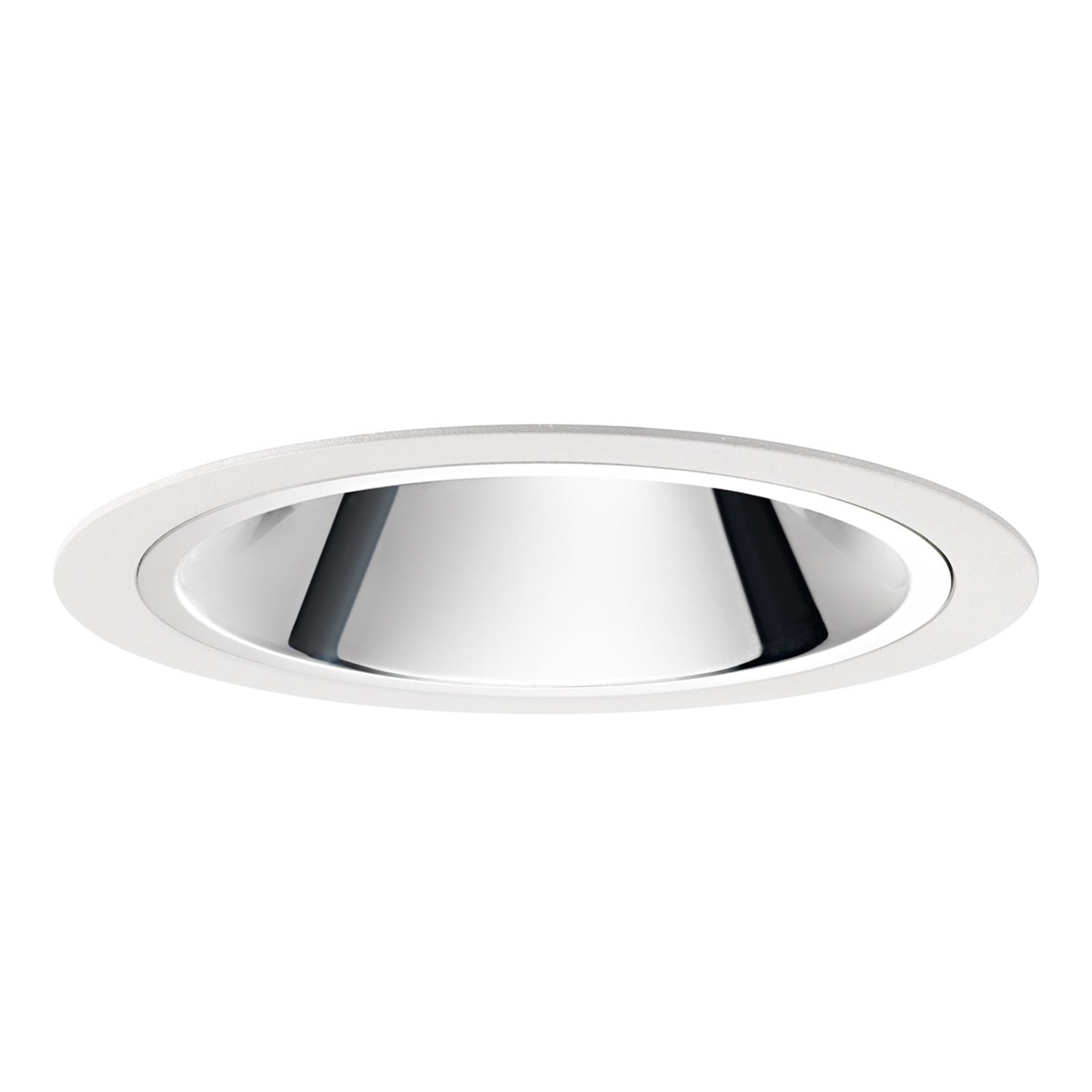 Bakside av Centro XL LED innbyggingsspot hvit Ø17 cm