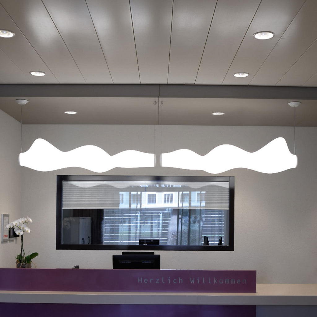 Detalj av Centro XL LED innbyggingsspot hvit Ø17 cm