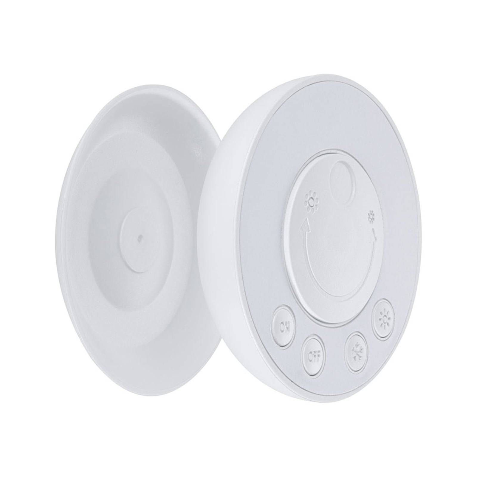 Clever Connect Switch Bowl styringsmodul hvit bakside med batterirom