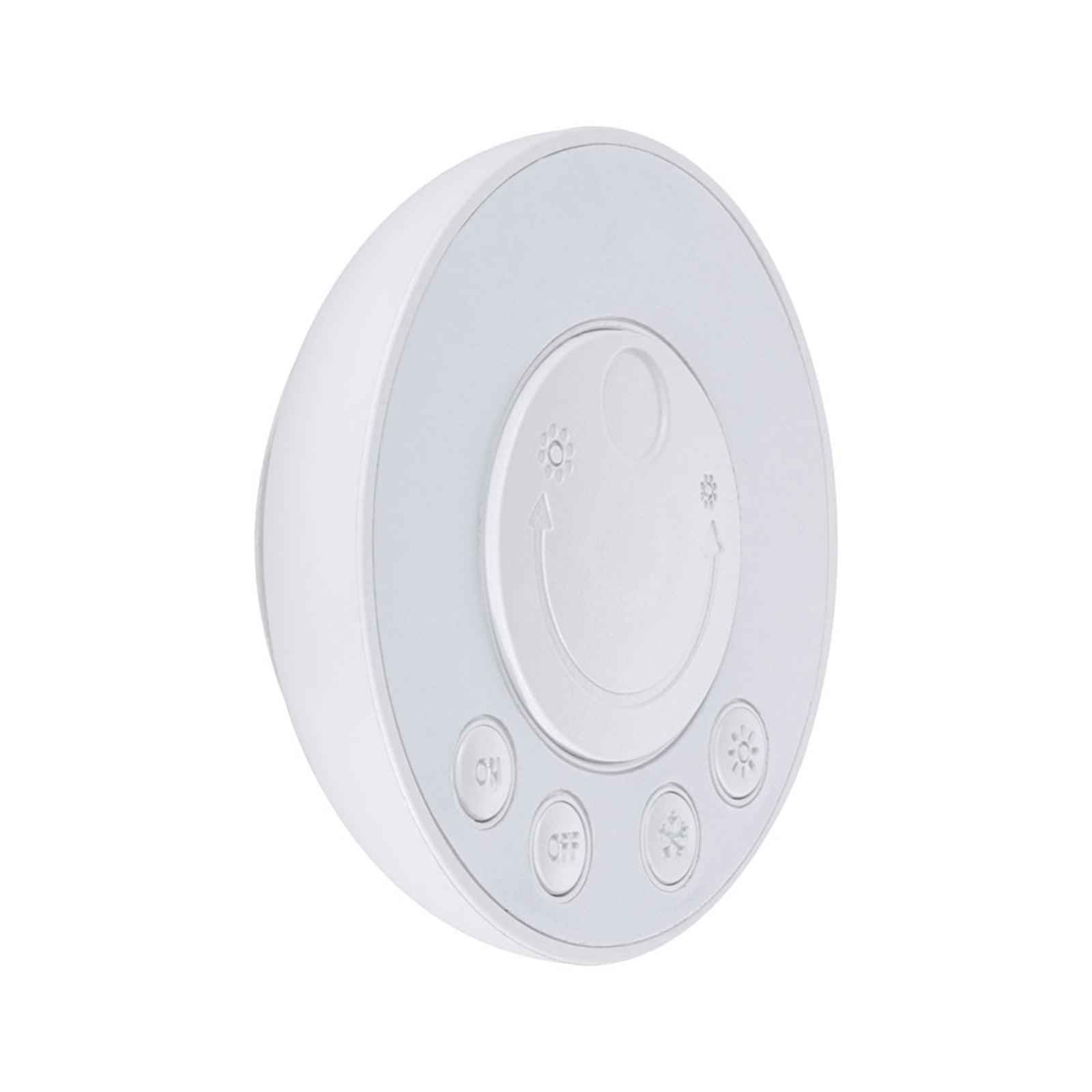 Montert Clever Connect Switch Bowl styringsmodul hvit på vegg