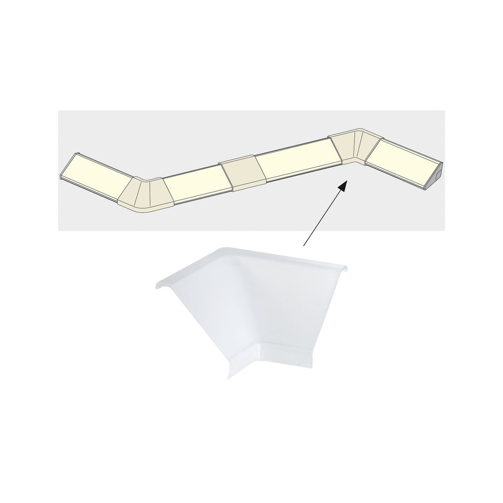 Delta Profil innerhjørne for LED-stripe 2-pakning Paulmann forfra