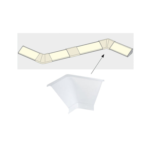 Delta Profil innerhjørne for LED-stripe 2-pakning Paulmann forfra