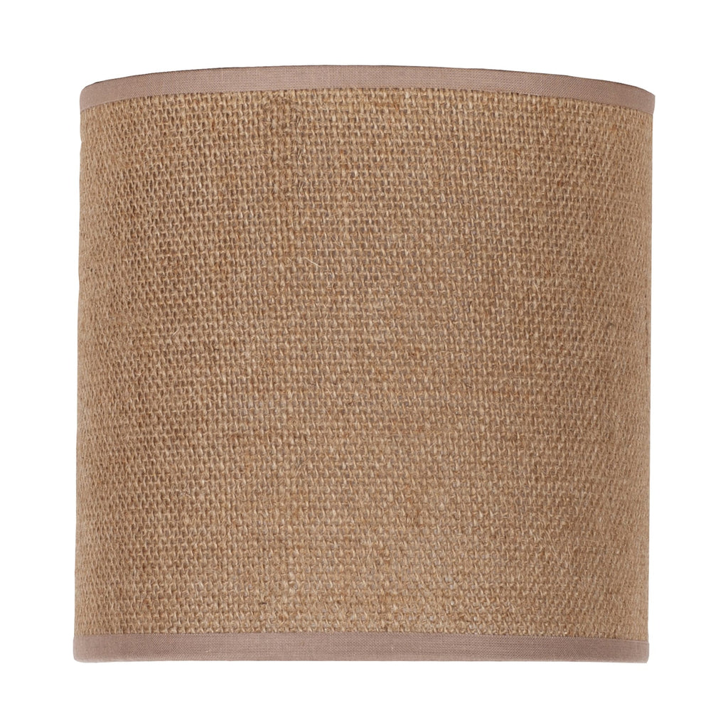 Detalj av Lampeskjerm Roller jute lysebrun