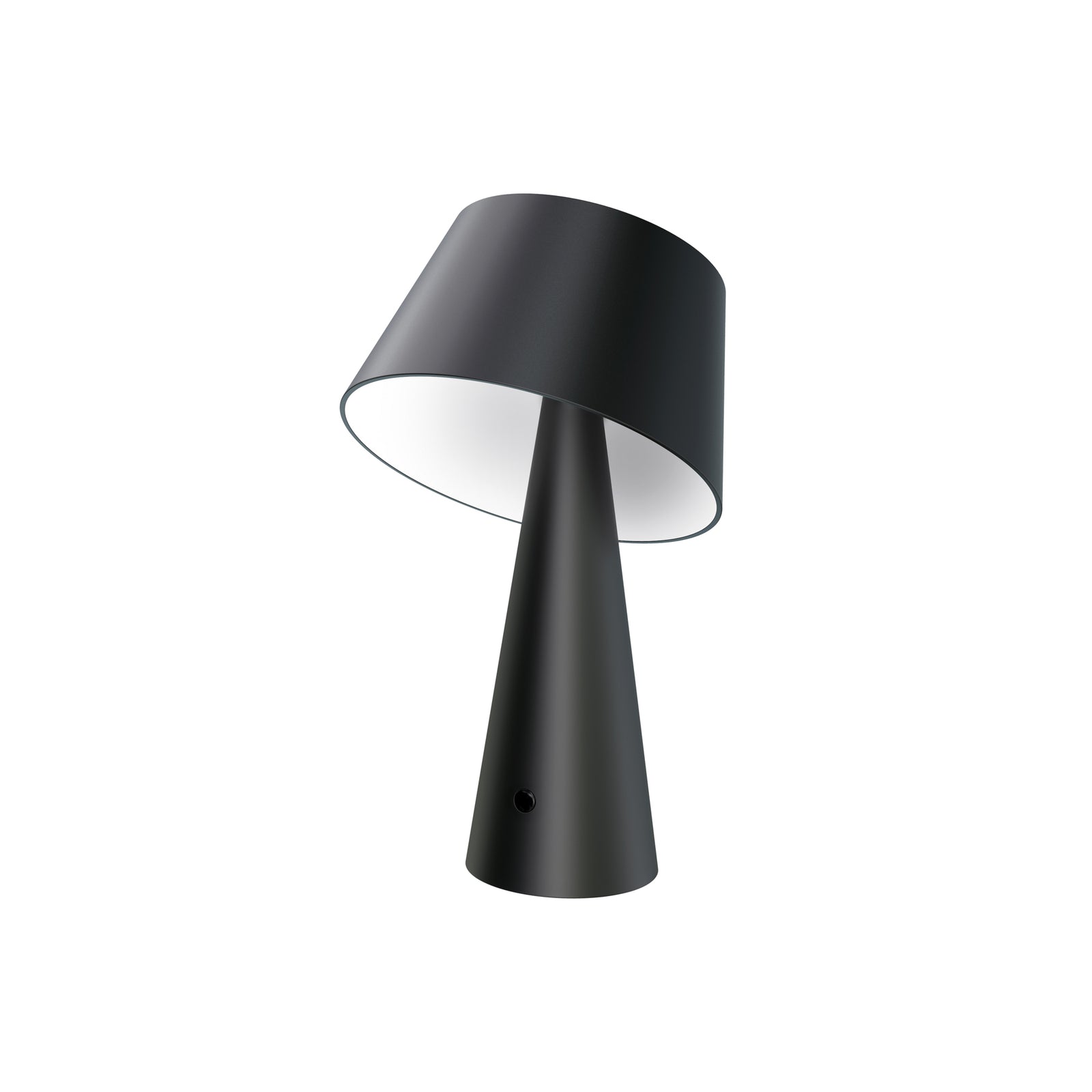 Detalj av LED solcellebordlampe Lirinor dimmebryter