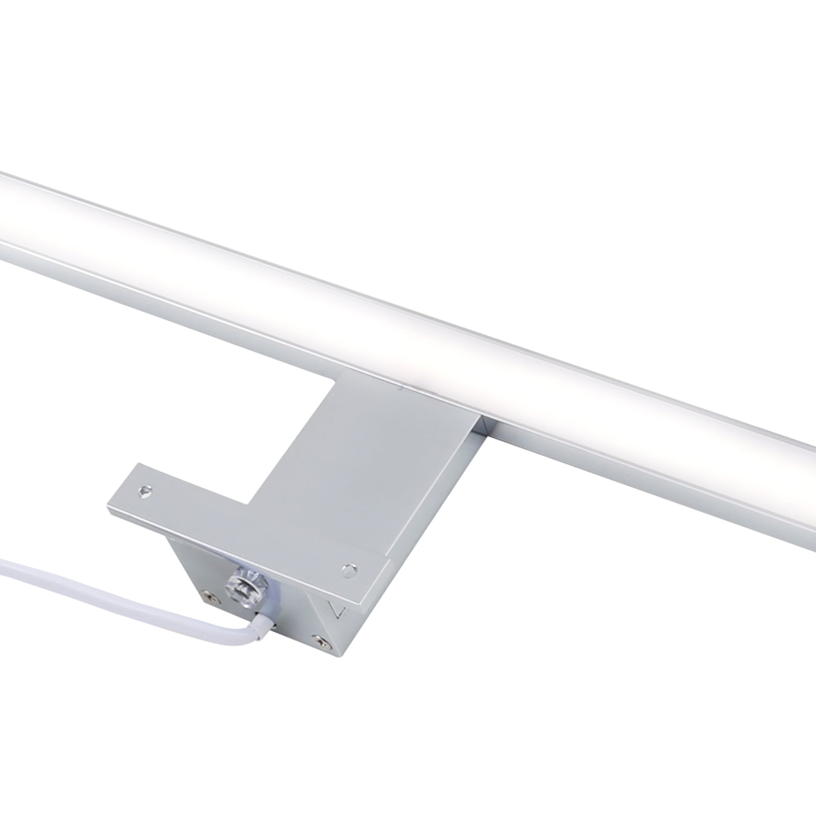 Detalj av LED speillampe Dun krom 60 cm