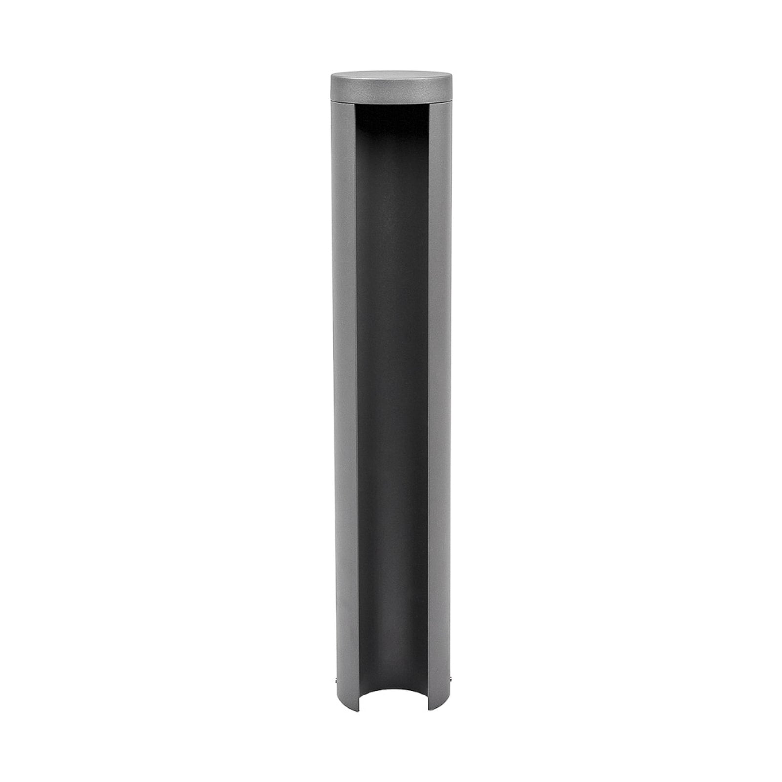 Detalj av LED sti-lampe Jaron grafitt aluminium