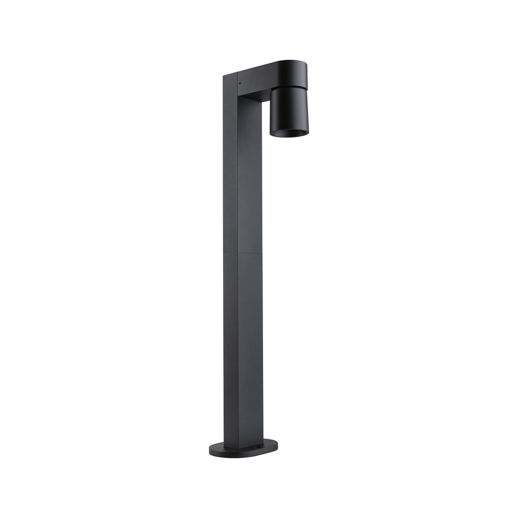 Detalj av LED sti-lampe Kimu antrasitt aluminium