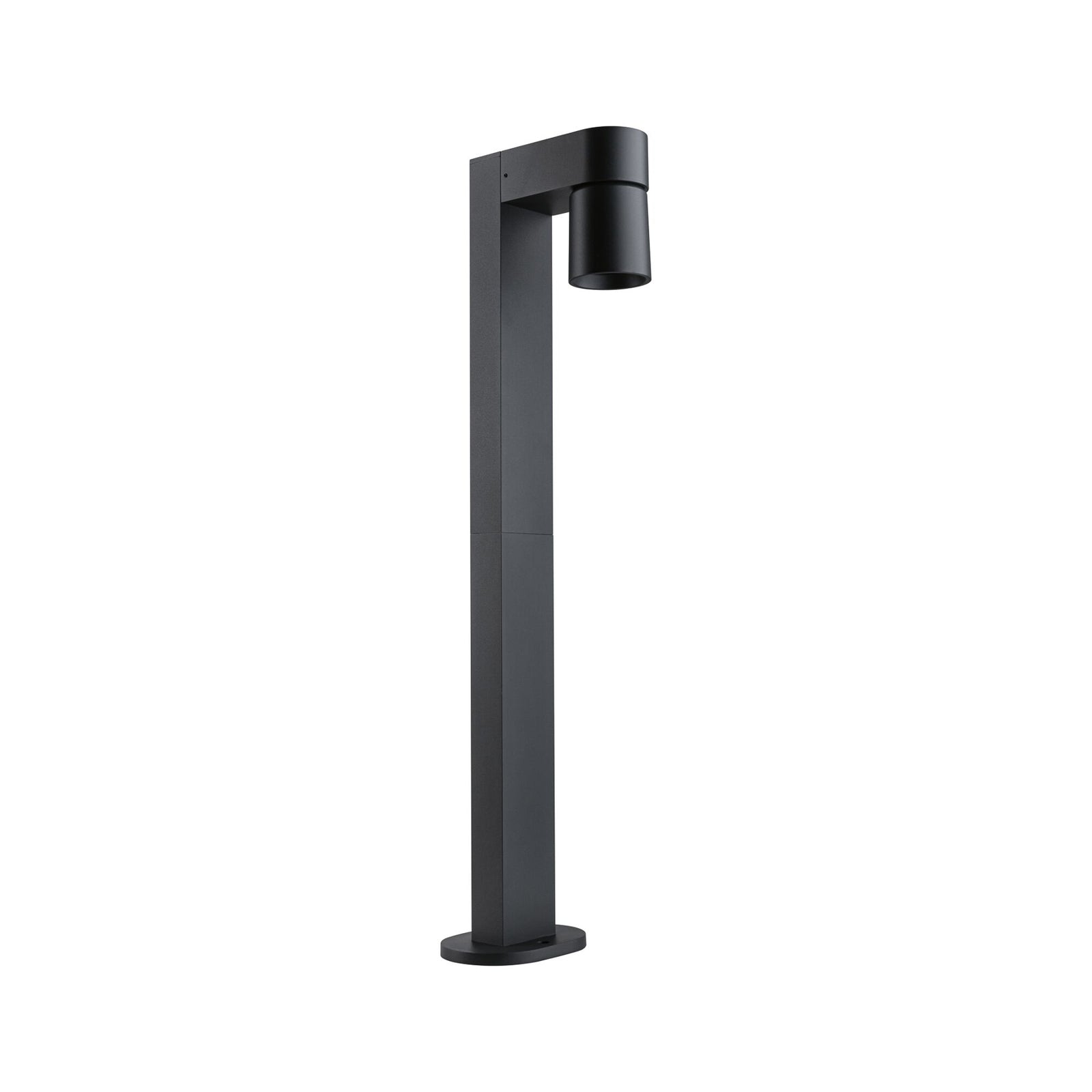 Detalj av LED sti-lampe Kimu antrasitt aluminium