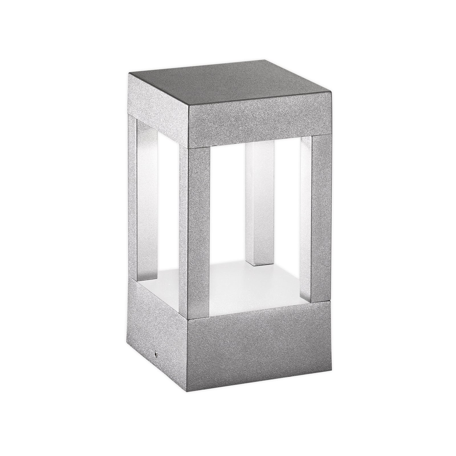 Detaljbilde av LED stolpelampe York grå aluminium 20 cm