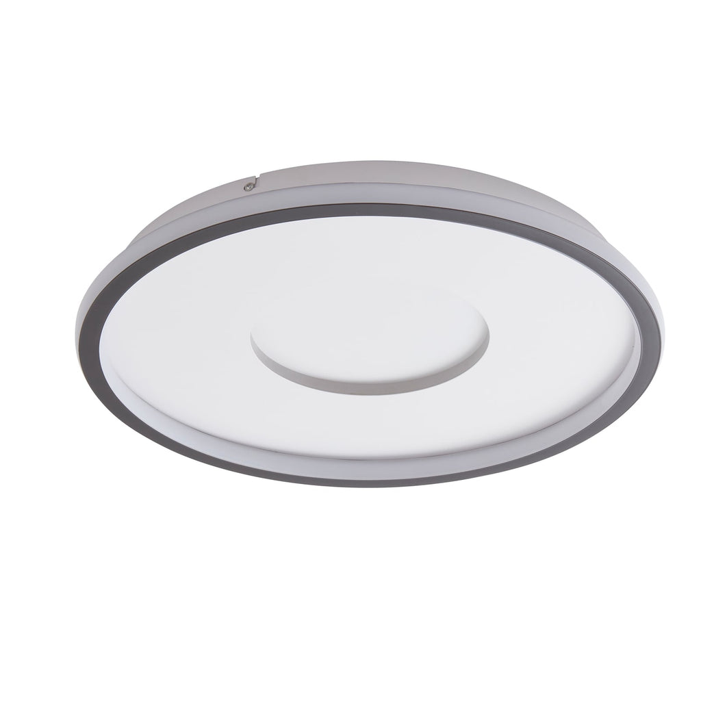 Detalj av LED taklampe Edenia svart hvit CCT
