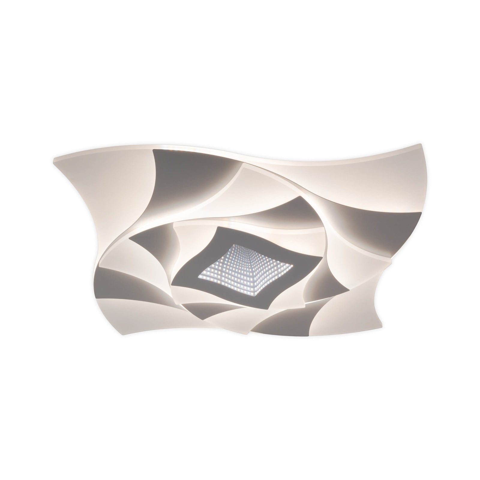 Detalj av LED taklampe Liora hvit