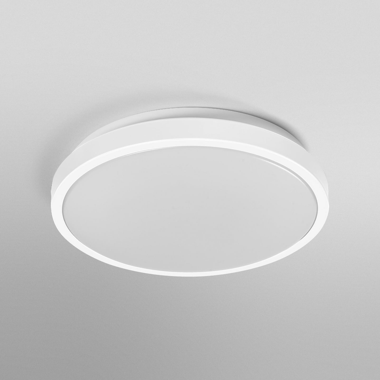 Detalj av LED taklampe ORBIS LONDON hvit metall