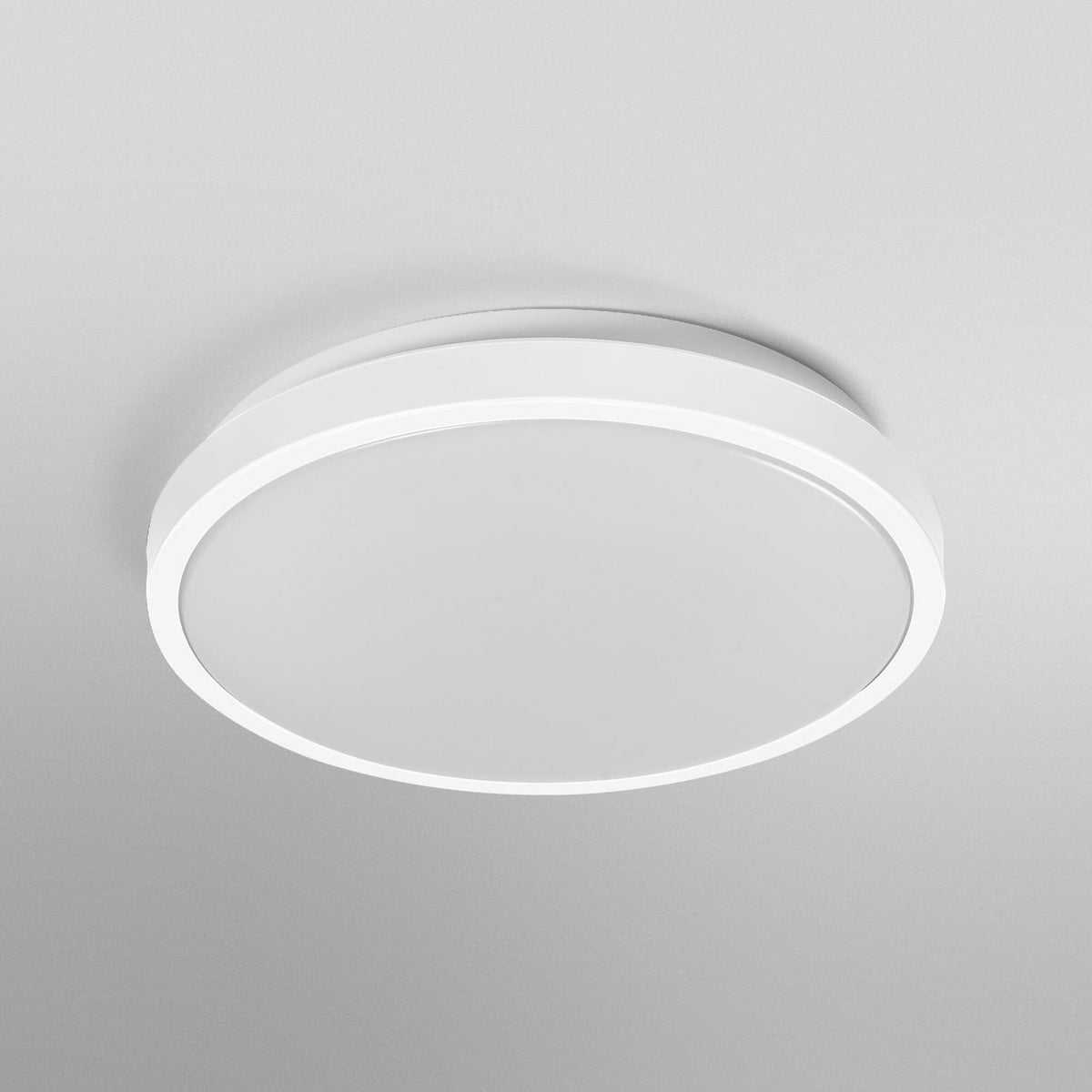 Detalj av LED taklampe ORBIS LONDON hvit metall