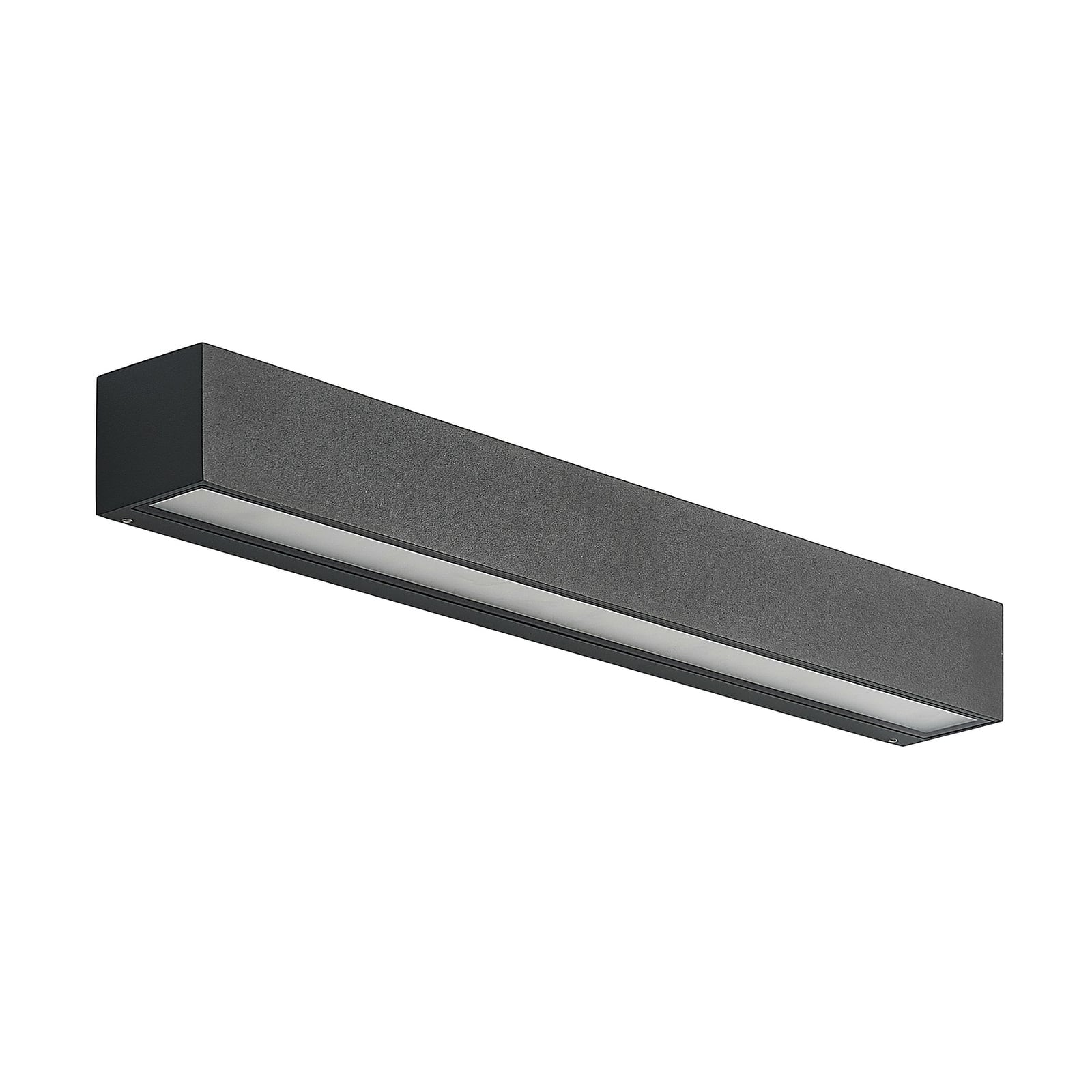 Detalj av LED utevegglampe Lengo 2-lys antrasitt