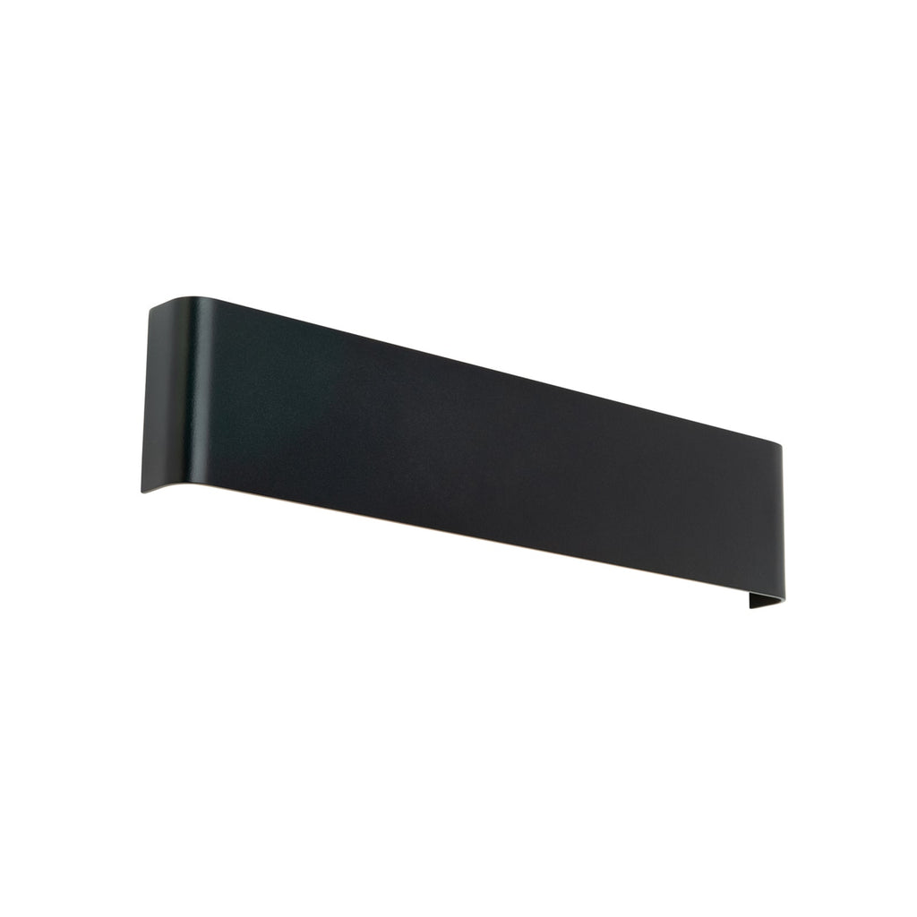 Detalj av LED-vegglampe Accent opp og ned svart 41 cm 14W
