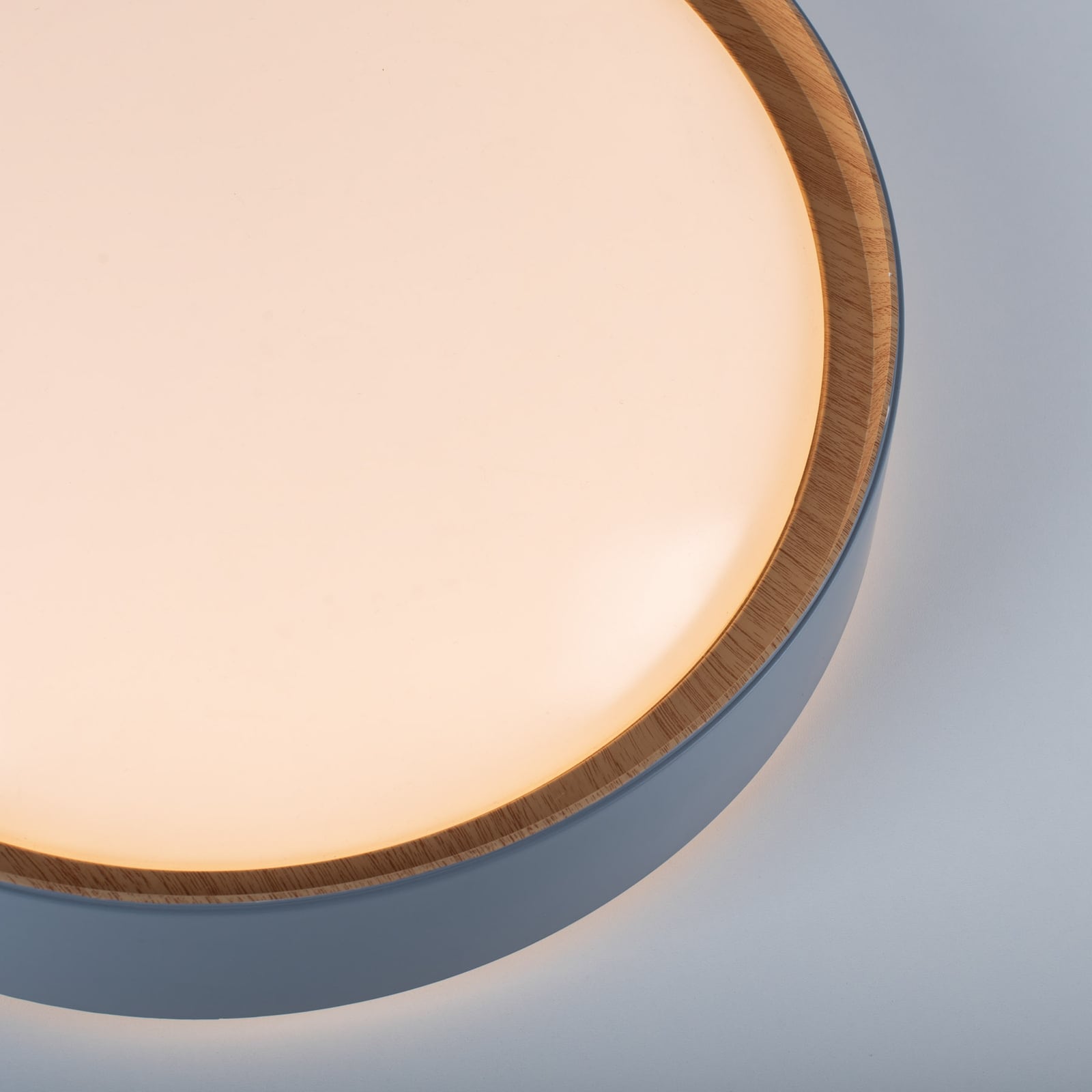 Detaljbilde av LED taklampe Emilia dimbar grå