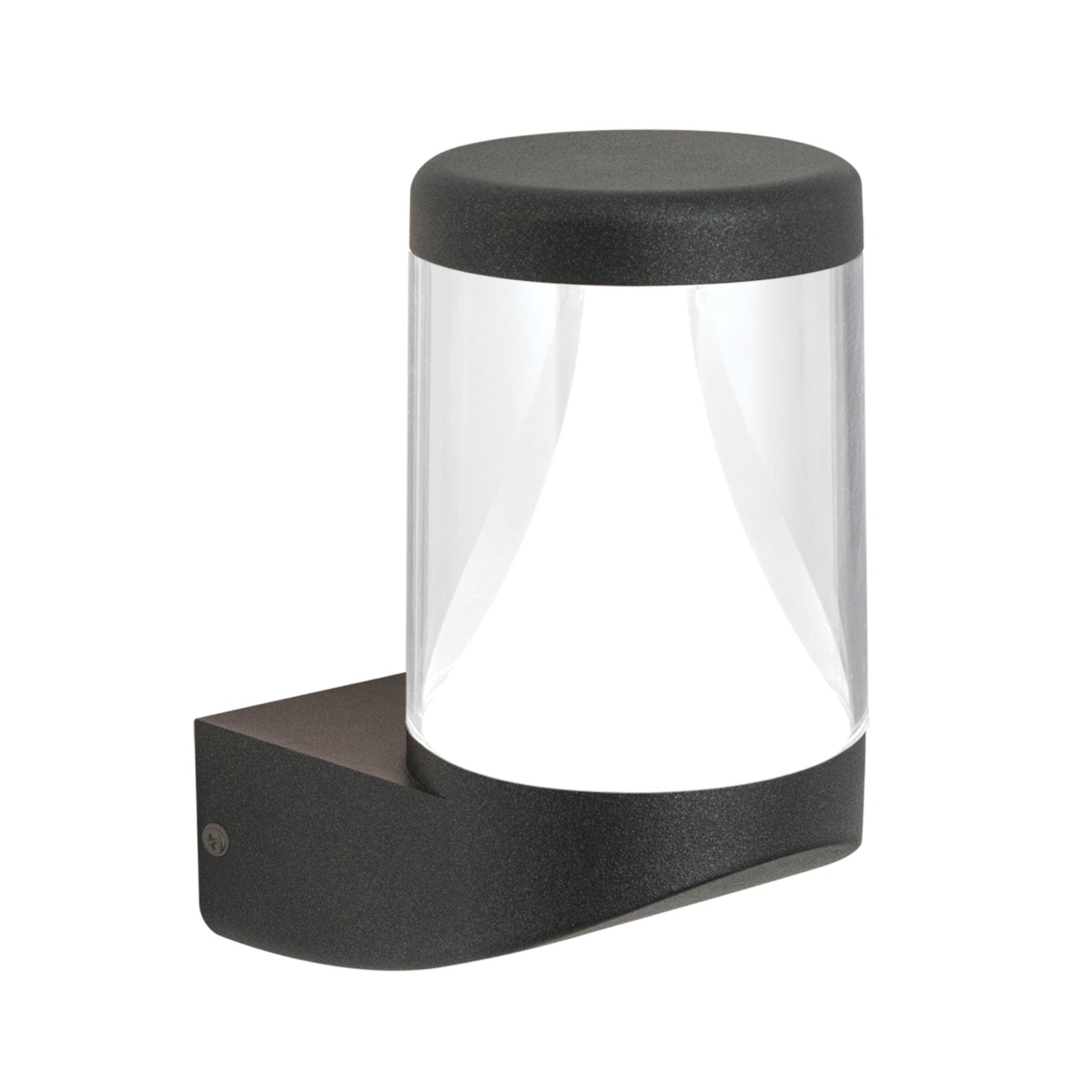 Detaljbilde av LED utevegglampe Midnight antrasitt