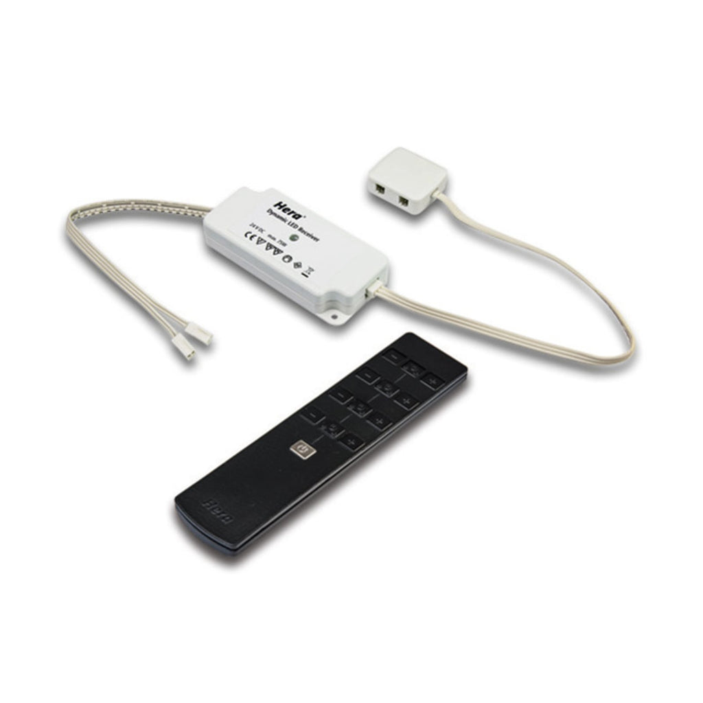 Dynamic Controller Funk 75W med 4-kanals fjernkontroll fra Hera for enkel lysstyring