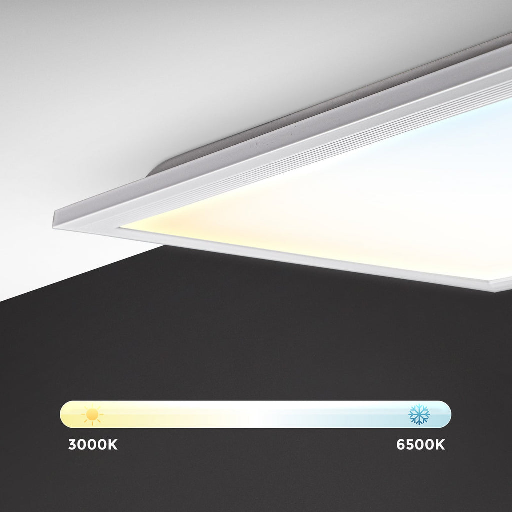 LED-panel Brian CCT dimbar hvit 100x25 cm med fjernkontroll