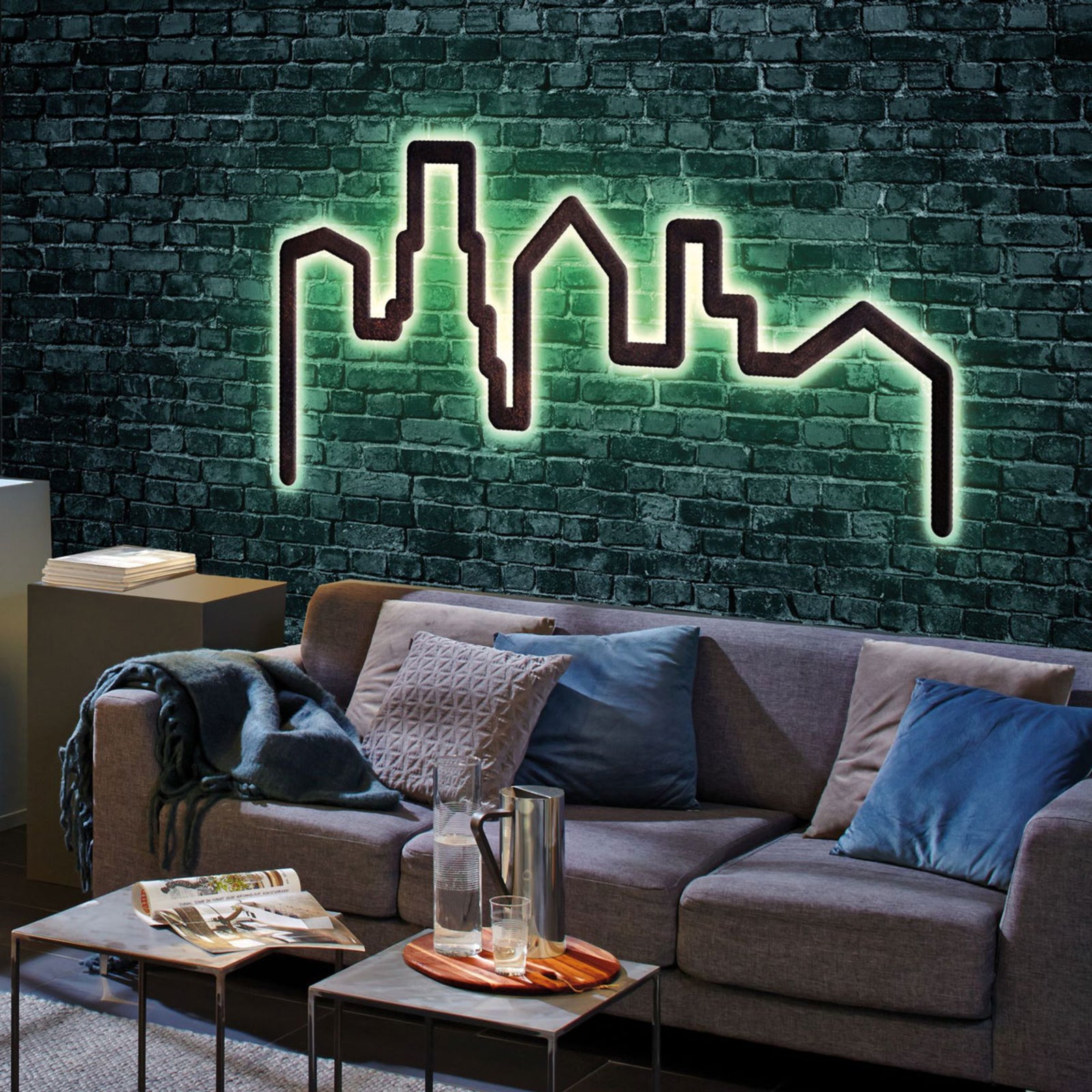 FlexLED 3D LED-stripe sett RGB 500 cm dimbar lys i ulike farger