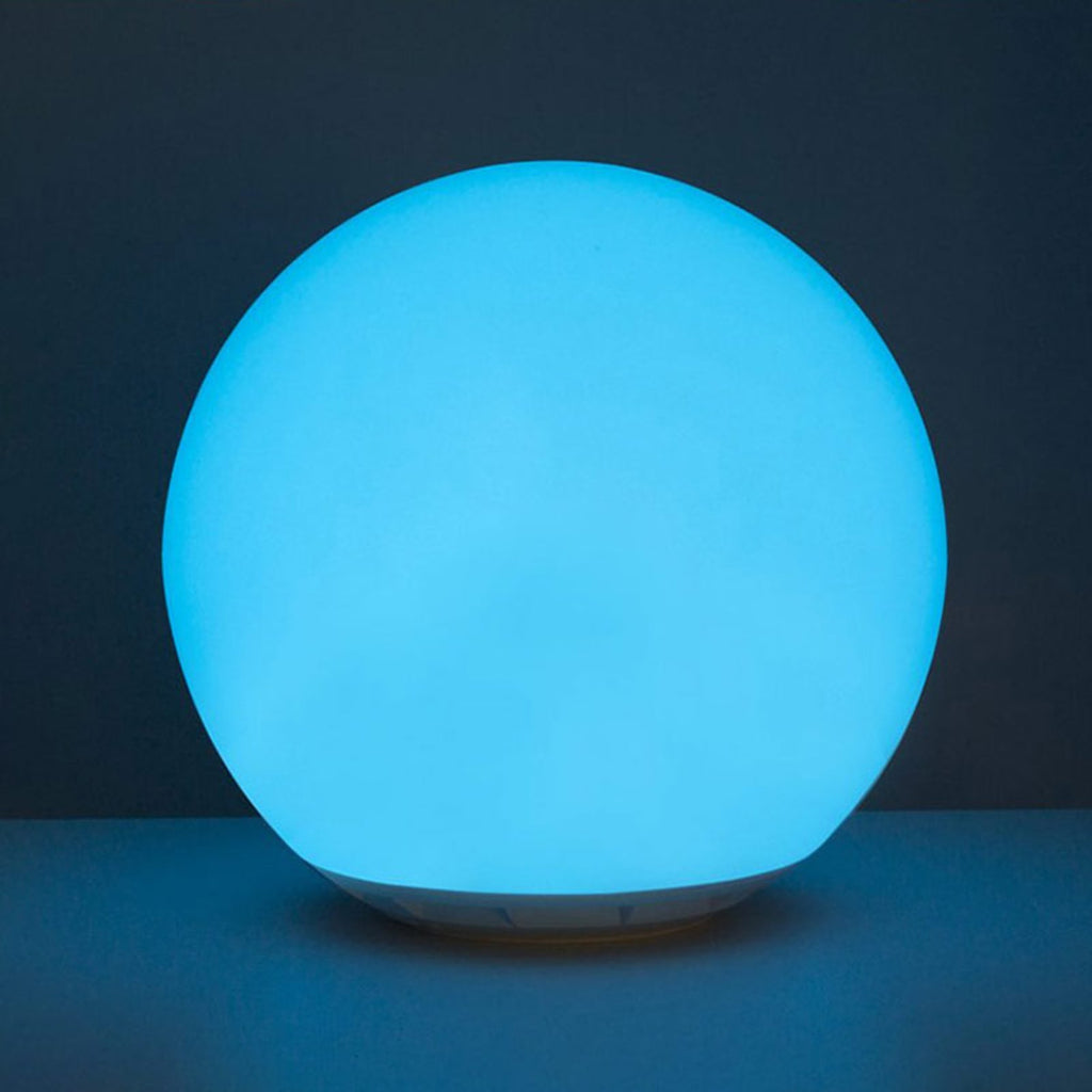 Detalj av Flytende solcelledrevet LED-lyskule Globo IP67 RGBW Ø30 cm