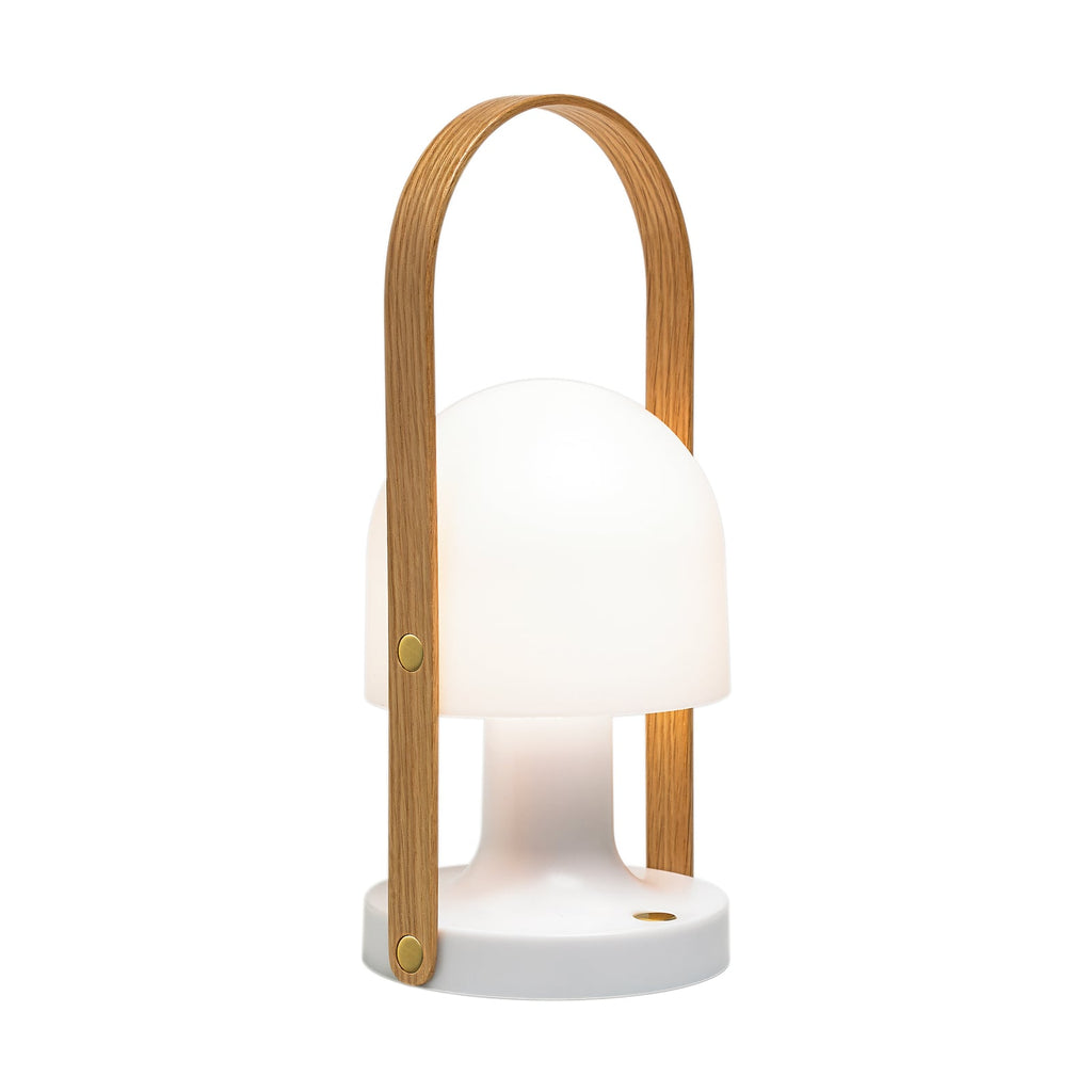 FollowMe oppladbar LED bordlampe svingbar 29 cm - MARSET bakside