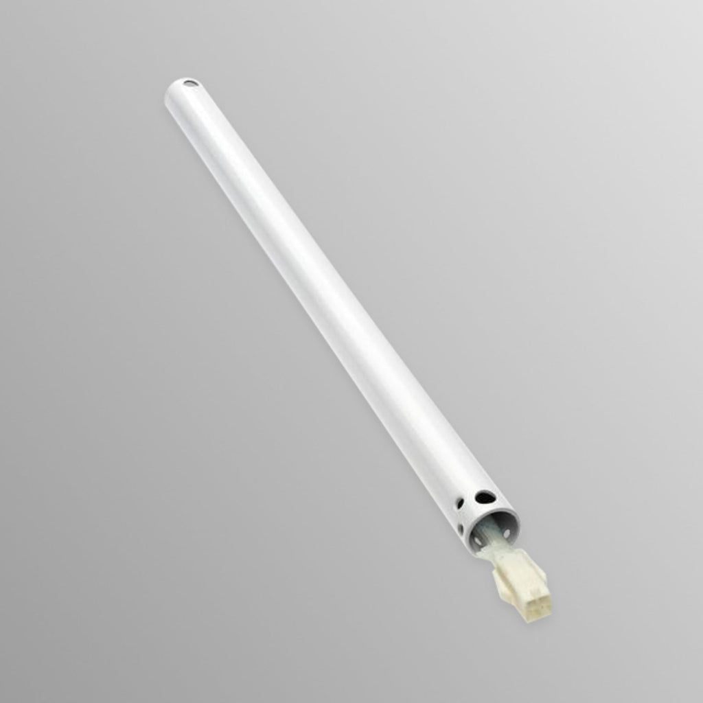 Forlengerstang for takvifter 46 cm hvit metall - Westinghouse forfra