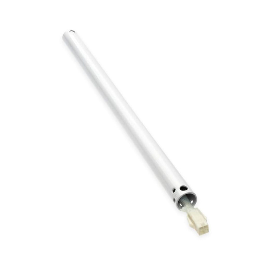 Detalj av Forlengerstang for takvifter 46 cm hvit metall - Westinghouse