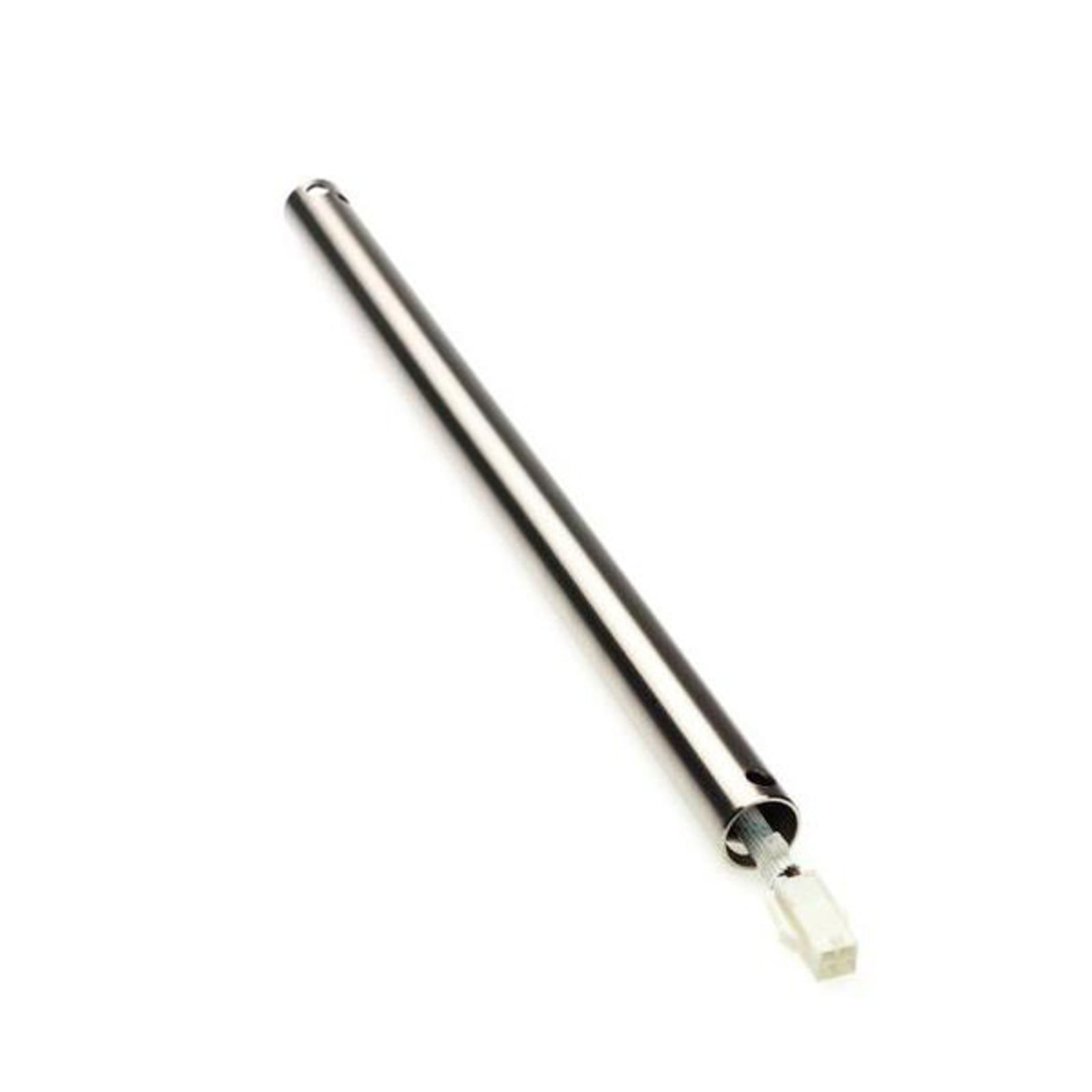 Forlengerstang for takvifte 46 cm krom metall forfra