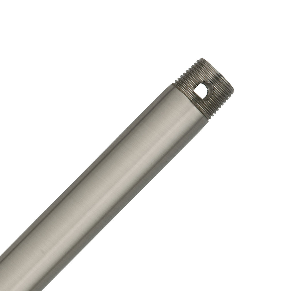 forlengerstang for takvifte børstet nikkel 150 cm - hunter forfra